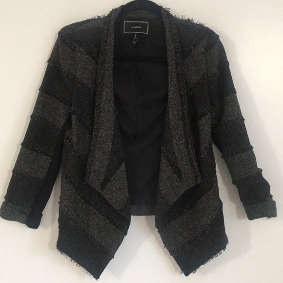 Drape Front Jacket